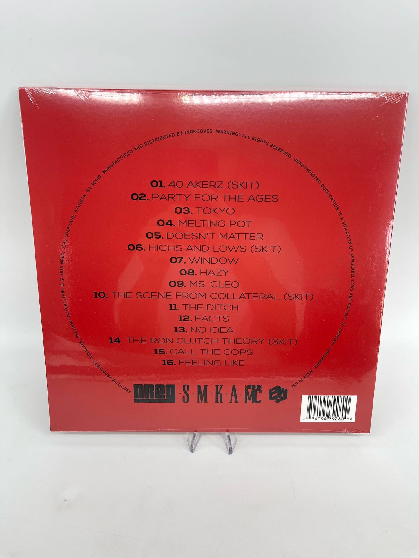 Nappy Roots - The 40 Akerz Project Limited Red Vinyl