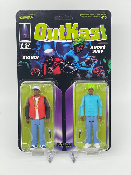 Outkast Super7 Reaction Figure 2-Pack - Brand New