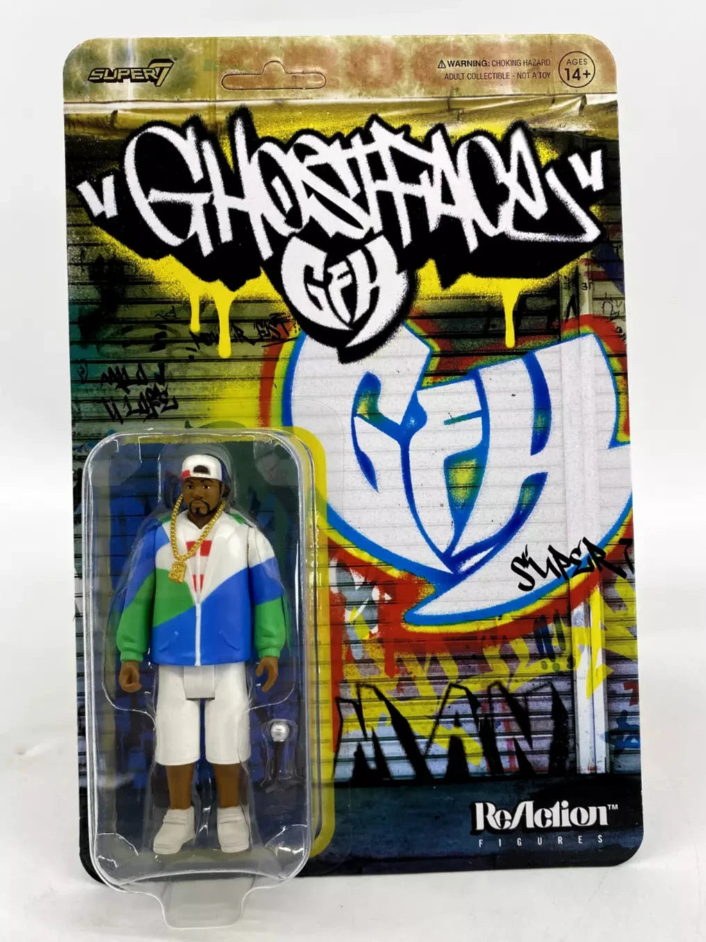 Ghostface Killah Wave 1 Super7 Reaction Figure - Brand New – Nappy Ghostface Killah Wave 1 Super7 Reaction Figure - Brand New – Nappy