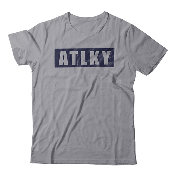 ATLKY Block Tee Navy