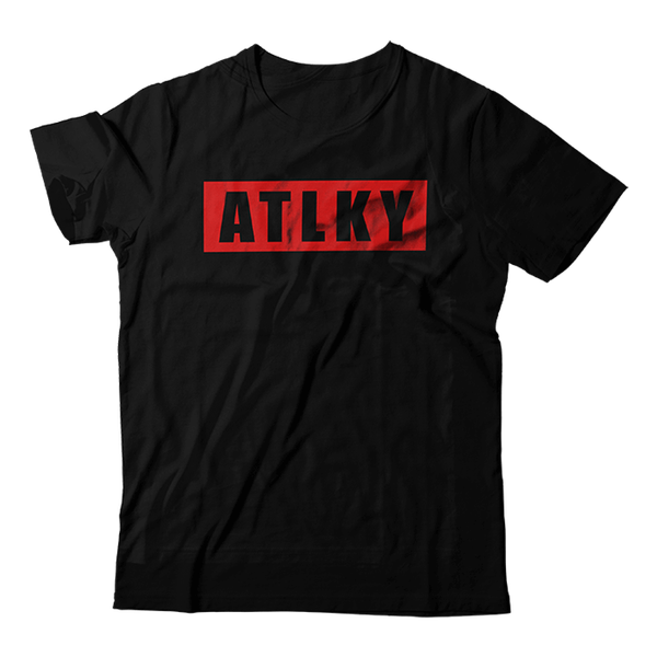 ATLKY Block Tee Red