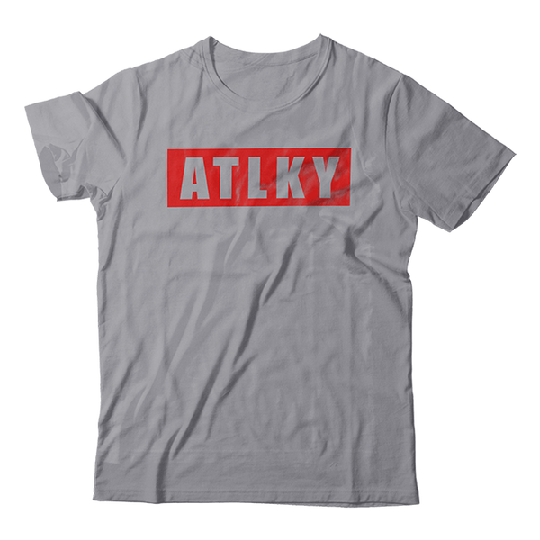 ATLKY Block Tee Red