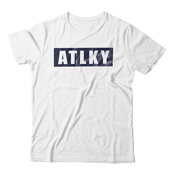 ATLKY Block Tee Navy