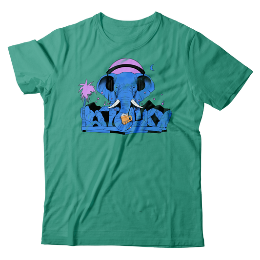 Atlantucky Thirsty Elephant Tee - Go Green