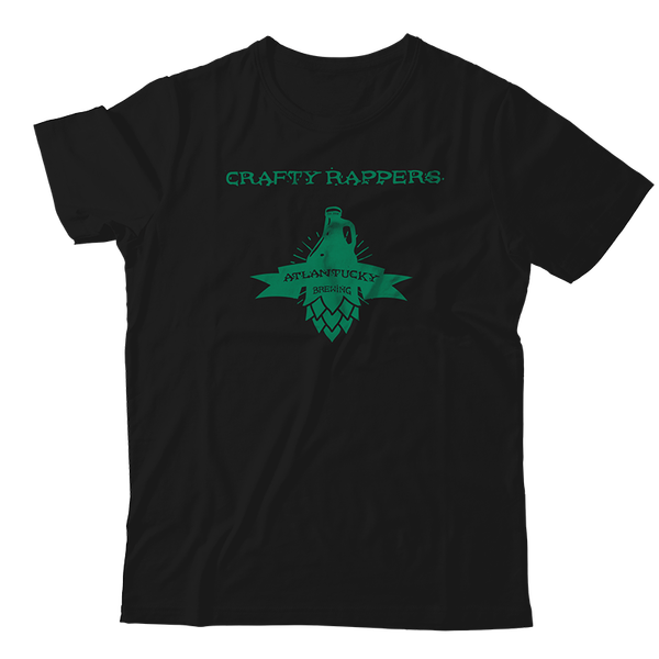 Crafty Rappers Tee Green Print