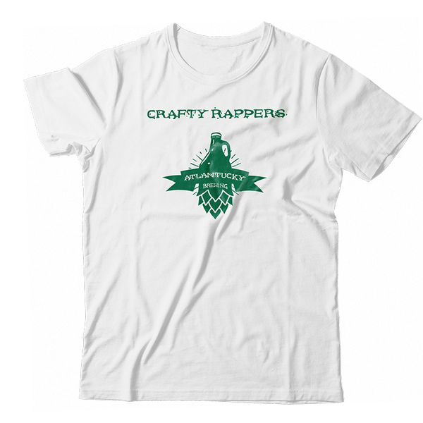 Crafty Rappers Tee Green Print