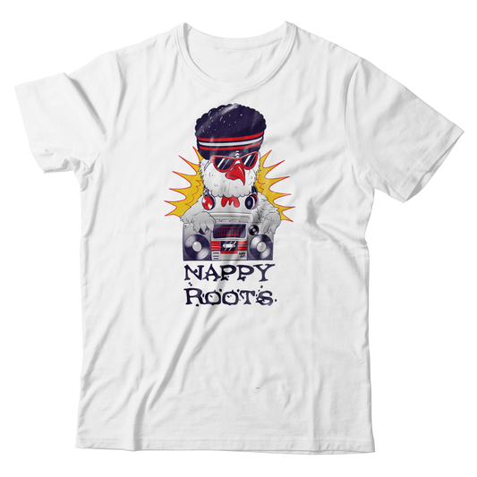 Kentucky Fly Chicken Nappy Roots Tee - White