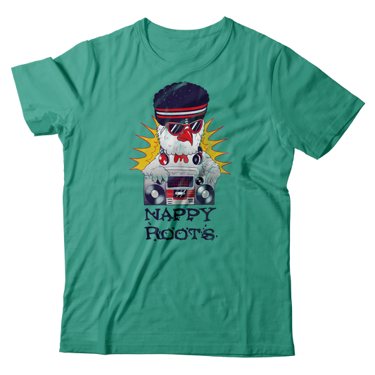 Kentucky Fly Chicken Nappy Roots Soft Tee - Go Green