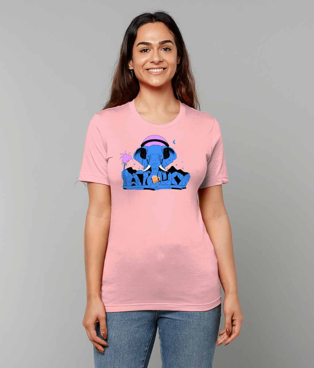 Atlantucky Thirsty Elephant Tee - Caribbean Blue