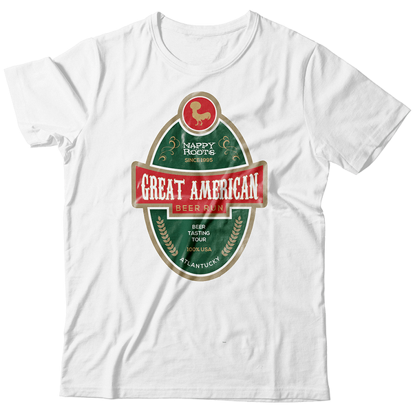 Nappy Beer Run Label Tee