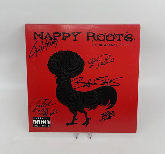 SIGNED & Numbered - The 40 Akerz Project Red Vinyl Limited Print