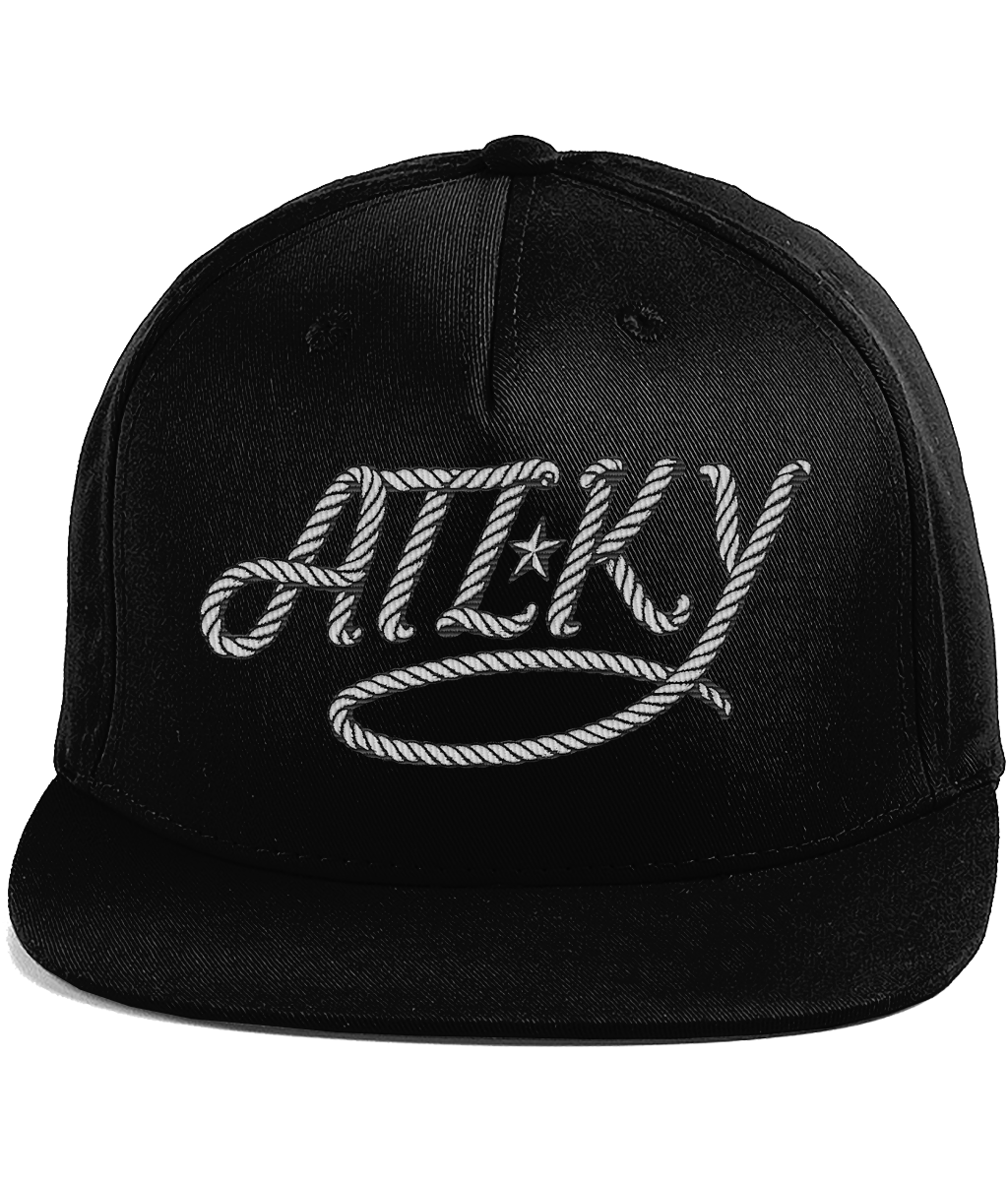 ATLKY Lasso Snapback Hat - Black