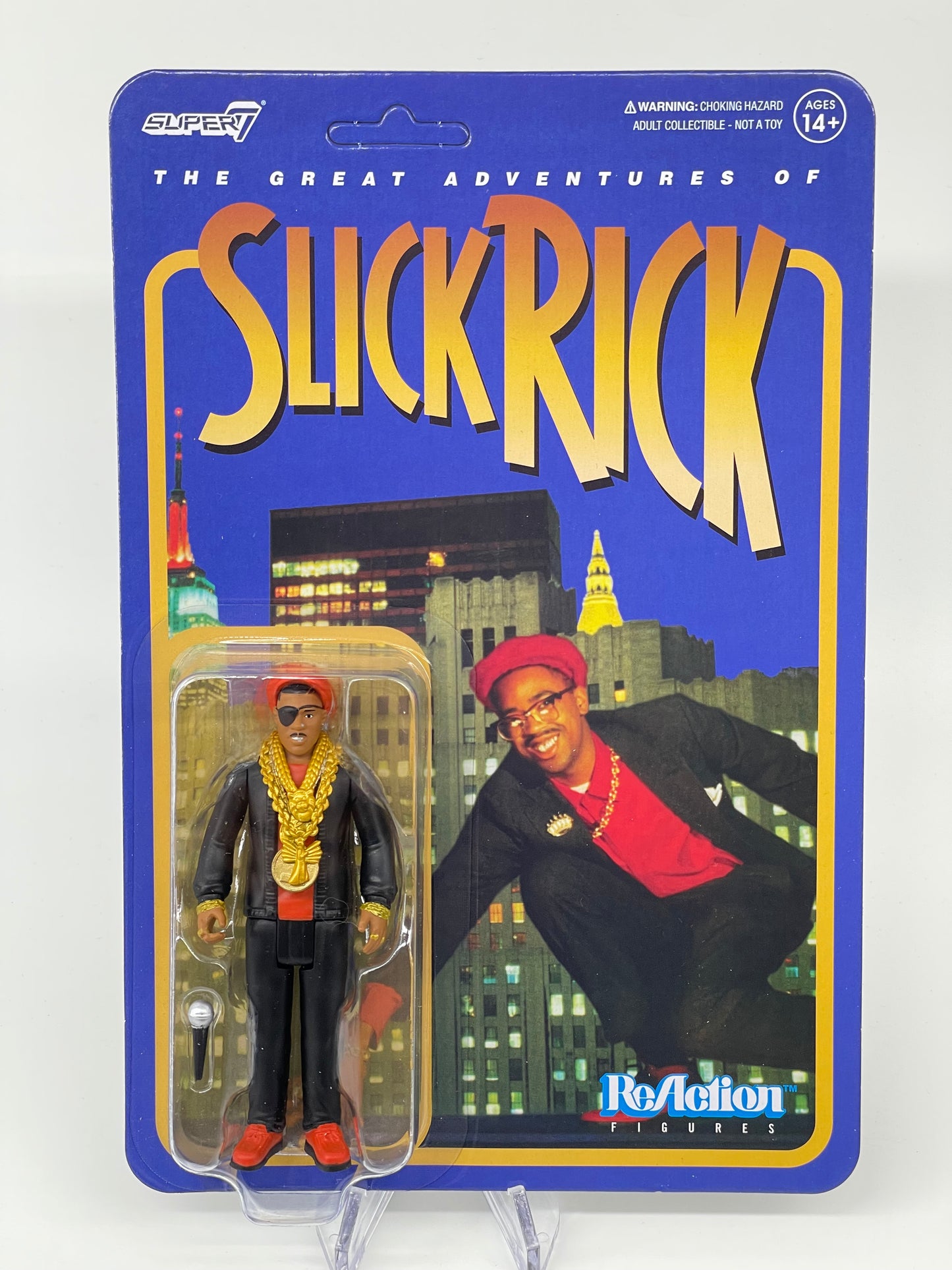 Slick Rick Super7 Reaction Figure - Brand New