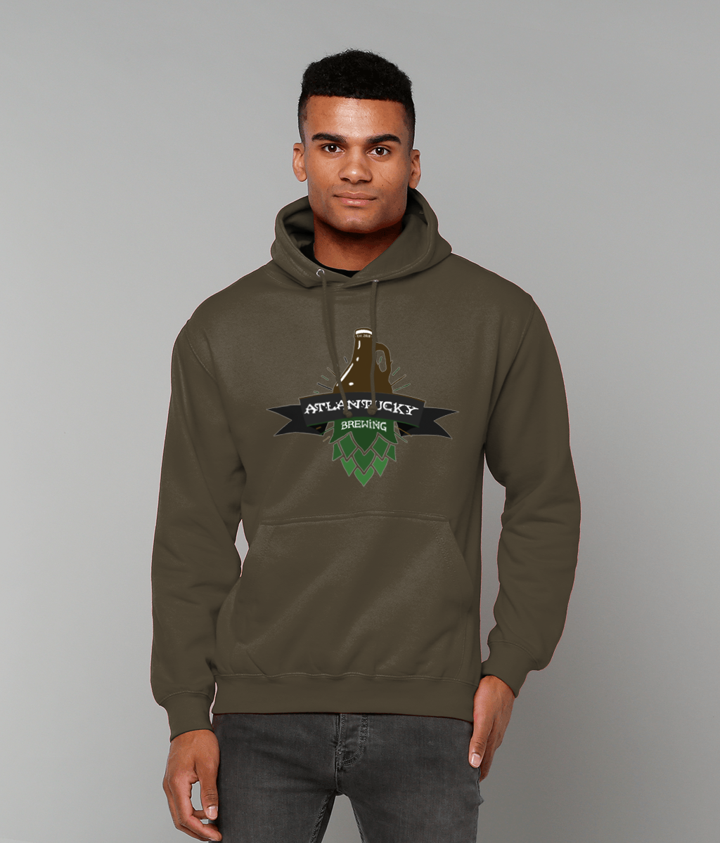 Atlantucky Brewing Official Hoodie - Olive Green