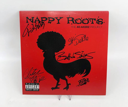 SIGNED & Numbered - The 40 Akerz Project Red Vinyl Limited Print