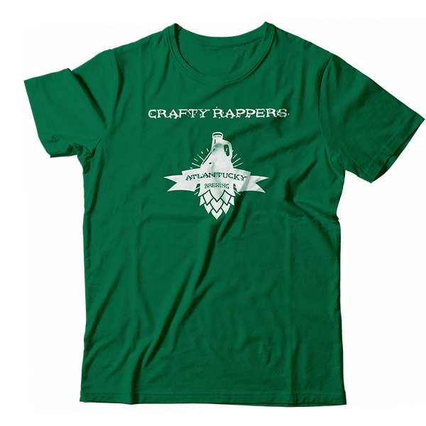Crafty Rappers Tee White Print
