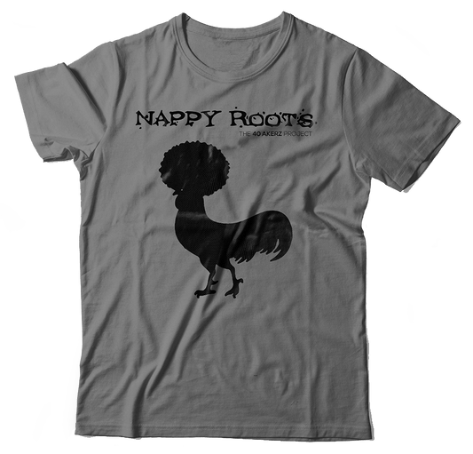 Rooster Grey Tee